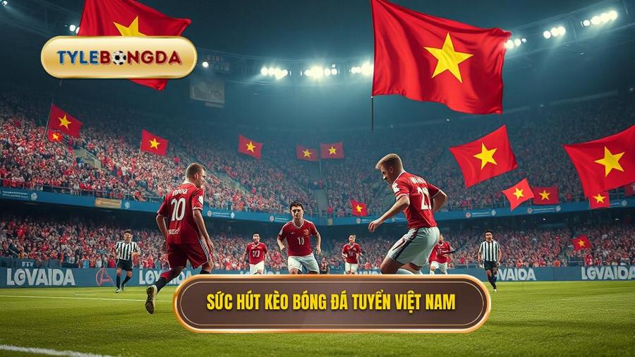 1. Sức hút khó cưỡng của kèo bóng đá đội tuyển Việt Nam