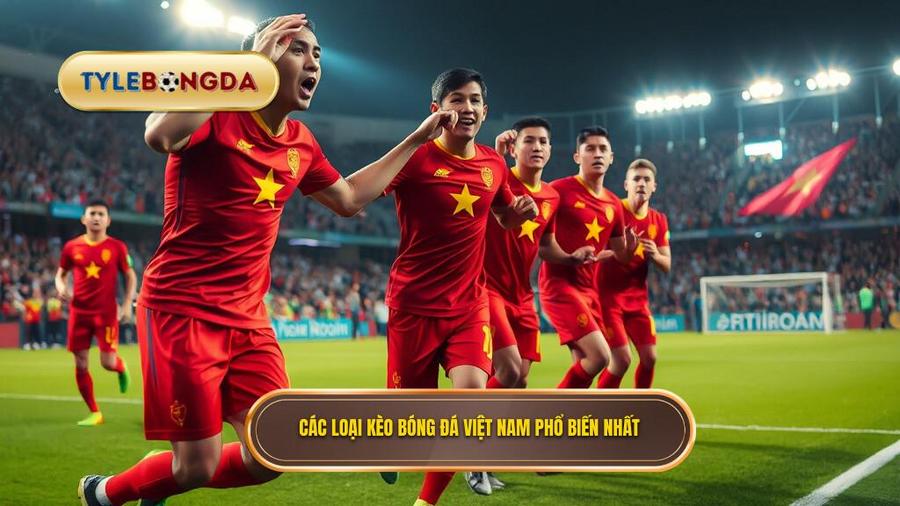2. Các loại kèo bóng đá đội tuyển Việt Nam phổ biến nhất