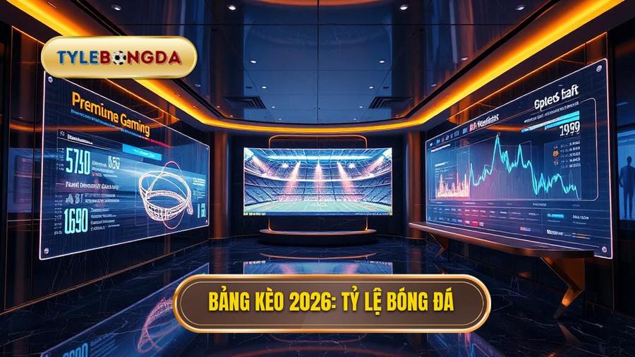Bảng kèo bóng đá mới nhất 2026: Cẩm nang soi kèo và cập nhật tỷ lệ trực tuyến