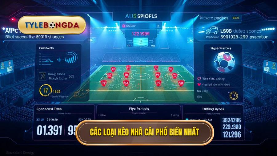 Các loại kèo nhà cái phổ biến nhất