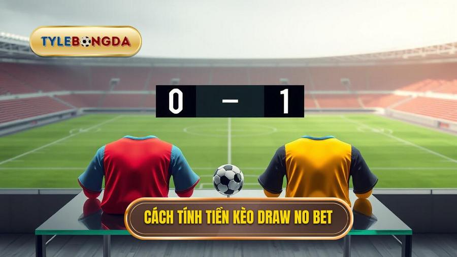 Cách tính tiền kèo Draw no bet