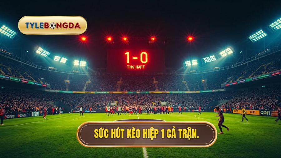 Sức hút kèo hiệp 1 cả trận