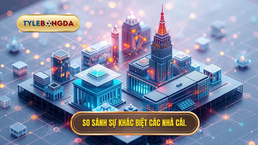 So sánh sự khác biệt các nhà cái.
