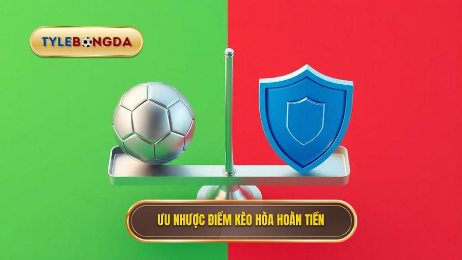  Ưu nhược điểm kèo hòa hoàn tiền