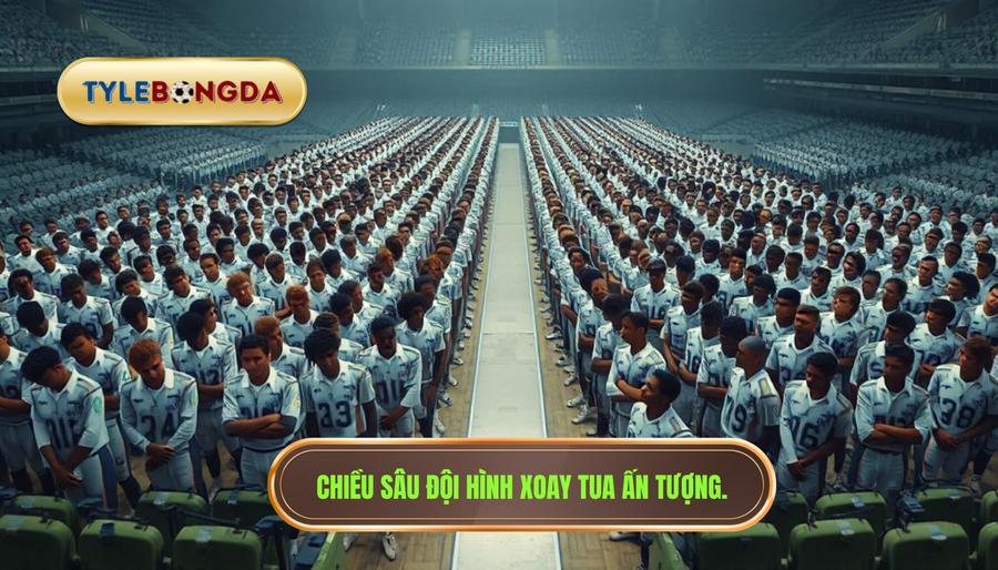 Khả năng xoay tua và chiều sâu đội hình kinh ngạc
