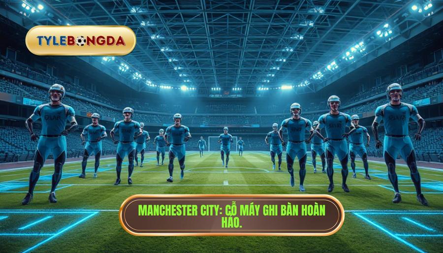 Manchester City – Cỗ máy ghi bàn lập trình sẵn